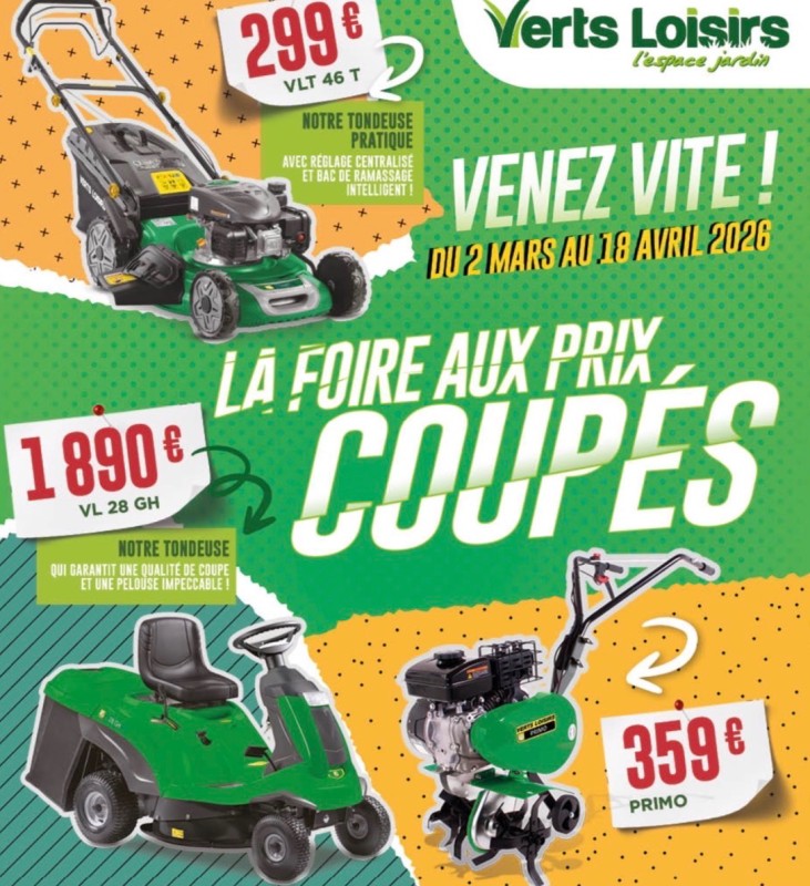 Notre Mailing PROMO de Printemps est arrivé!